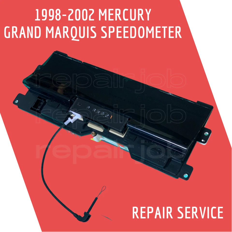 Grand Marquis Digital speedometer Gauge Cluster Repair Service 98 99 00 01 02 - Image 1 of 4