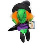 Vintage Halloween Plush Witch Beanie Bopper Lucretia Shelf Sitter Trick or Treat