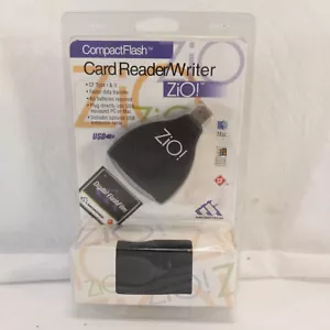 Zio Card Reader/Writer Compact Flash USB Card- Factory Sealed Free Shipping - Picture 1 of 2