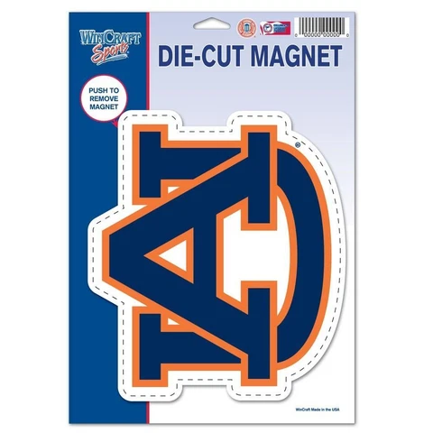 Auburn Tigers 6" x 9" Auto Vinyl Magnet [NEW] NCAA Car Truck Sticker Emblem Cover