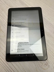 Amazon Fire HD 8 Latest 2024 8" HD tablet with Wi-Fi 3GB / 32 GB, Black - Picture 1 of 5