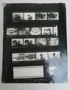 KATHLEEN CLEAVER BLACK PANTHER PARTY KONTAKTBOGEN KODAK FOTOS 8 X 10 - Bild 1 von 8