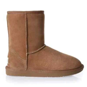UGG Chestnut Women Classic Short 3/4 Boots - Picture 1 of 4