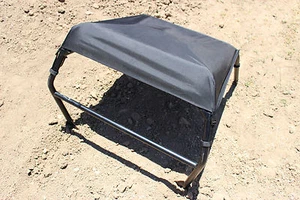 ALL POLARIS RZR 800, 570 BLACK SOFT TOP ROOF COVER 2008-22 - Picture 1 of 11