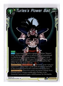 DBZ - Turles's Power Ball Saiyan Showdown BT15-118 FOIL - NM - FRESH CARD - Picture 1 of 2