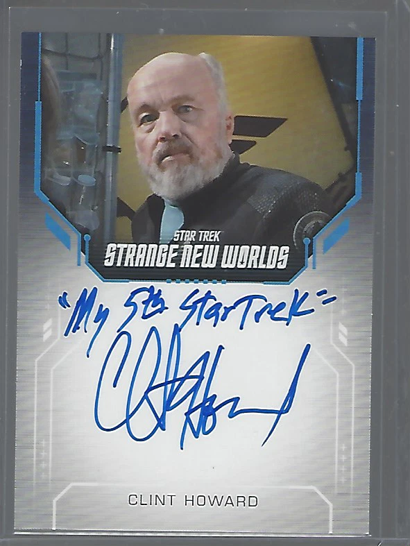 Star Trek Strange New Worlds Season 2 Clint Howard (Inscription) Autograph #02 - Bild 1 von 1