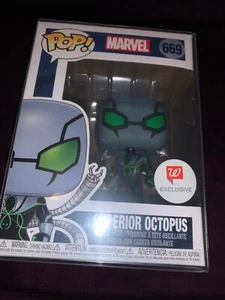 FUNKO POP MARVEL, SUPERIOR OCTOPUS #669,  W protective case NIB - Picture 1 of 3