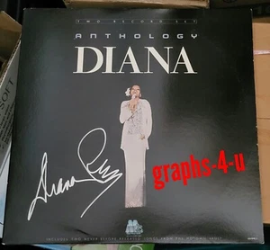 Autógrafo firmado por Diana Ross Supremes certificado de autenticidad - Imagen 1 de 5
