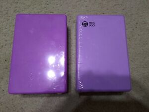Pair (2) Yoga Foam Block Set