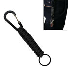 Paracord Keychain with Key Ring and Tactical Heavy Duty Carabiner Metal Ring