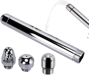 Shower Enema Douche Nozzle Attachments kits with 3 Aluminum Shower... - Picture 1 of 7