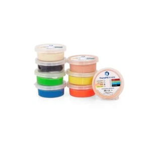 AFH TheraPIE Knete® MINI | 15 g Döschen | 8er Set inkl. Gratis Knetfibel - Bild 1 von 2