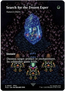 Suche nach dem gefrorenen Esper - Nature's Claim (Showcase) 0047 - Final Fantasy MTG - Bild 1 von 1