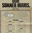 ALASKA AIRLINES 1978 SKY'S THE LIMIT OUR SUMMER HOURS COMPLETE FLT SCHEDULE AD