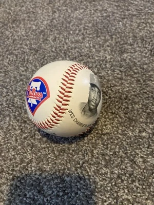 Wes Chamberlain / John Kruk Phillies 1994 Collectible Baseball - Burger King  - Image 1 of 4