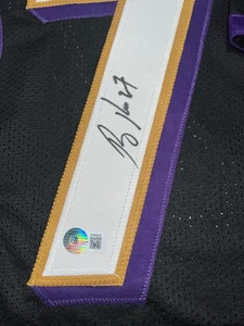 NFL Auto / Signed Jersey + # InsAutograph COA Beckett BAS- Ray Rice - Picture 1 of 5