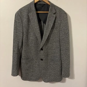 Abrigo Blazer Deportivo Banana Republic Calce Ajustado Mezcla Lana Tweed 44R Negocios Informal - Imagen 1 de 13