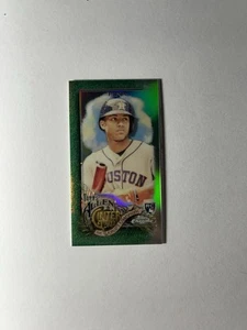 2022 Allen And Ginter Chrome Jeremy Pena Rookie Mini Green Refractor /99 RC - Picture 1 of 2