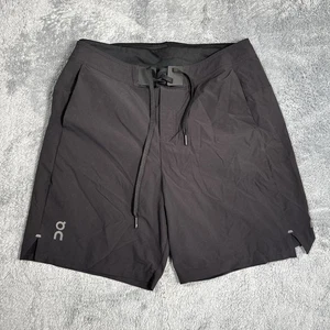 Pantalones Cortos Híbridos On Cloud Para Hombre M Performance Equipo de Correr de Secado Rápido Negro Sólido - Imagen 1 de 15