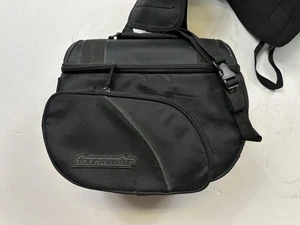Tourmaster Cruiser III Nylon Saddlebags With Rain Cover Medium - Picture 1 of 10