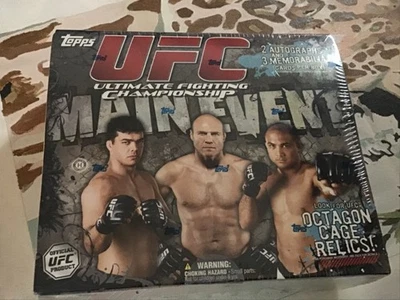 2010 TOPPS UFC Main Event Hobby Box Factory Sealed - Image 1 of 2