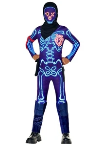 Fortnite Kids Party Trooper Halloween Cosplay Costume Youth 8-10 Medium #C360 - Picture 1 of 8