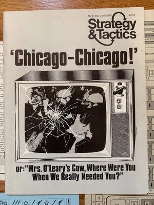 SPI Strategy & Tactics 21 Chicago and Flight of the Goeben Complete with Extras - Image 1 of 4