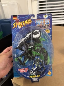 Figura de acción Toy Biz Marvel Spider-Man Web Splashers Black Sea Venom 1997 - Imagen 1 de 6