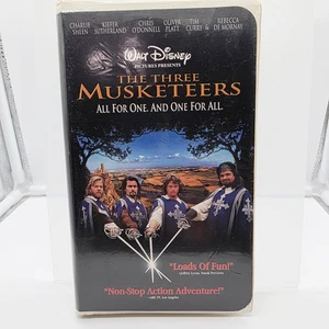 The Three Musketeers VHS 1993 Action Adventure Walt Disney - Imagen 1 de 1