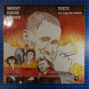 Brecht Eisler Görner Texte zur Lage der Nation Esel Records A4334 LP40a - Bild 1 von 2