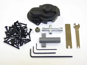 NUEVO TRAXXAS SLASH 1/10 2XD Tornillos Herramientas y Hardware + Cubierta de Engranajes RAPTOR VXL RL12 - Imagen 1 de 3