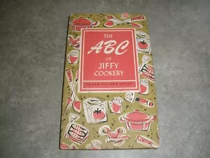 The ABC of Jiffy cookery Peter Pauper Press HC DJ 1961 - Bild 1 von 7