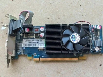 SAPPHIRE HD4650 288-2E139-000SA 512MB VGA DVI HDMI Graphics Card for WinXP to 8 - Image 1 of 2