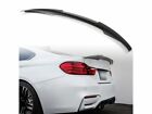 4D Carbon Fiber Look Abs Boot Spoiler For Bmw F82 M4 Coupe V Style