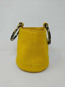 Women's Simon Miller Bongai 15 Mini Nubuck Bucket Bag, Size Mini - Yellow