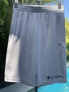 champion shorts large. kids Size L. Color Light Grey - Picture 1 of 9