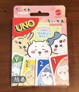 UNO Chiikawa Card Game Ensky Japan Anime Hachiware Usagi Momonga Rakko New JP - Picture 1 of 24