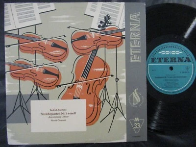 NOVAK-QUARTETT Smetana Streichquartett Nr. 1 / 10" EP DDR 1958 ETERNA 720040 - Bild 1 von 4