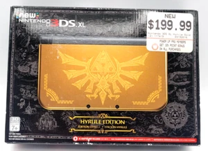 Zelda Hyrule Edition New Nintendo 3DS XL Console BOX ONLY *NO GAME CONSOLE* - Picture 1 of 6