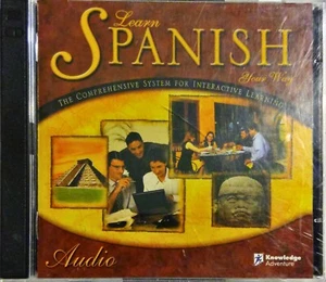 Learn Spanish Your Way 2-Disc PC CD-Rom Windows Knowledge Adventure Very Good - Picture 1 of 4