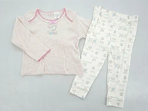 Juego de 2 piezas de camiseta y pantalones para bebés niñas desde cero de $18 tallas 12 millones - 24Mth. - Imagen 1 de 4
