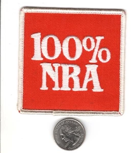 N.R.A. 100% NRA GUN PISTOL FIREARMS RIFLE SHOTGUN PATCH -MICHIGAN DEER - Picture 1 of 1