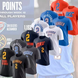 Shai Gilgeous-Alexander #2 Oklahoma City Thunder Player Name & Number FAST SHIP - Picture 1 of 15