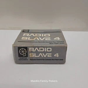 Quantum Instruments Radio Slave 4 Remote Control Set Sender Receiver Used Vtg - Picture 1 of 10