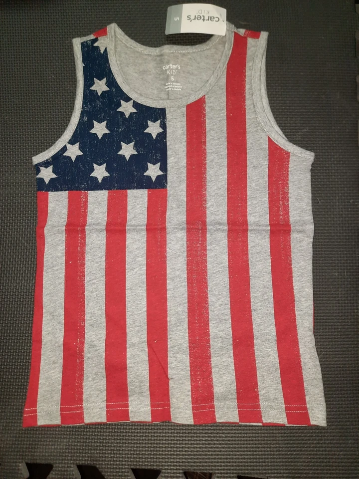 5t Майка новый американский флаг - Изображение 1 из 1