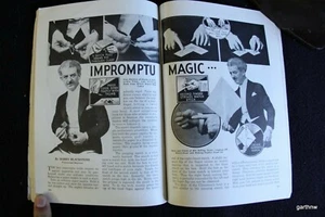 HARRY BLACKSTONE 1935 IMPROMPTU MAGIC * GREAT MAGICIAN PICTORIAL - Picture 1 of 1