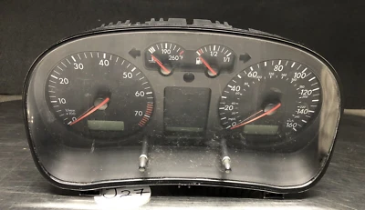 Volkswagen Jetta Golf 2002 2003 1,8T A/T instrumento velocímetro cuadro medidor Foto 1 de 4