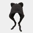 Windproof Cat Ear Cap Wool Warm Hat New Winter Cap  Unisex