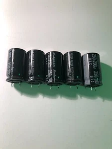 BXC 200uF 250V 12000h Long Life Electrolytic Capacitor genuine Rubycon x5 pcs - Picture 1 of 2