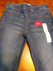 SO Girls Ultimate Jegging Pants. Size 8 Ultimate Stretch. New. Blue denim - Picture 1 of 6